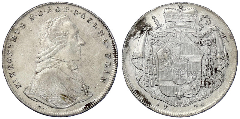 Römisch Deutsches Reich

Salzburg

Hieronymus Graf Colloredo, 1772-1803

K...