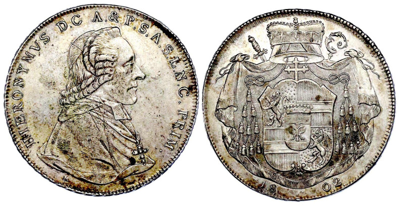 Römisch Deutsches Reich

Salzburg

Hieronymus Graf Colloredo, 1772-1803

K...