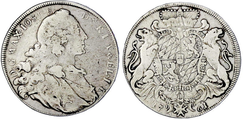 Altdeutsche Münzen und Medaillen

Bayern

Maximilian III. Joseph, 1745-1777...