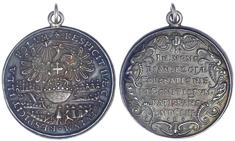 Altdeutsche Münzen und Medaillen

Regensburg-Stadt

Silbermedaille 1653 v. F...