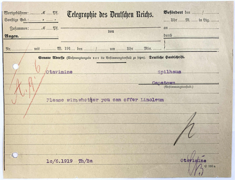 Varia-Kolonien und Nebengebiete

Deutsch-Südwestafrika

Mappe mit Sammlung v...