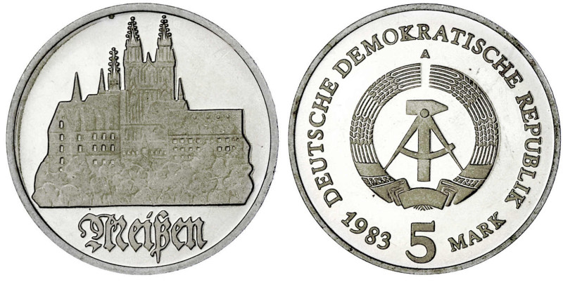 Münzen der Deutschen Demokratischen Republik

Gedenkmünzen der DDR

5 Mark 1...