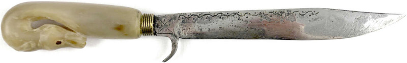 Militaria

Blankwaffen

Malaysia

Ziermesser mit Haken, einschneidige Klin...