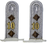 Militaria

Uniformen und Uniformteile

Paar Schulterstücke eines Hauptmanns eines 10. Inf.-Rgt. der Kaiserzeit