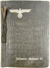 Militaria

Sonstige militär. Gegenstände

Drittes Reich: Fotoalbum Infanterie-Regiment 40 mit 18 plus 8 Seiten gedrucktem Buch-Vorsatz, Blankoboge...