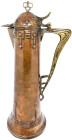 Militaria

Sonstige militär. Gegenstände

Kupfer-/Messingkanne, graviert 1909. Krieger-Verein Oberhausen zum 25j. Dienstjub. Höhe 38 cm