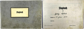 Militaria

Sonstige militär. Gegenstände

Drittes Reich: Flugbuch 1937 des Obergefreiten Georg Eberle, Fliegerhorstkommandantur Kaufbeuren mit eig...