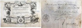 Varia

Historische Wertpapiere

Österreich

Grundentlastungs-Schuldverschreibung der Markgrafschaft Mähren, Brünn, 4. August 1852. Mehrfache Aus...