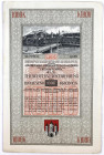 Varia

Historische Wertpapiere

Österreich

Anlehen der Landeshauptstadt Salzburg über 1000 Kronen, 8.8. 1911. Bogen mit Coupons. III