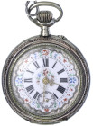 Varia

Uhren

Taschenuhren

Alpenländische Herrentaschenuhr um 1900. Silber, ungepunzt, ohne Herstellerangabe. Staubdeckel Weissmetall. Handaufz...