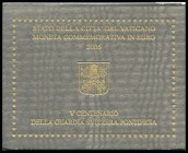Vaticano. 2 euros. 2006. V Centenario de la Guardia Suiza Pontificia. SC. Est...50,00.