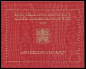 Vaticano. 2 euros. 2008. Año dedicado a San Pablo. SC. Est...30,00.