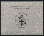 Vaticano. 2003. (Km-MS109). Serie de 8 valores de euro. SC. Est...90,00.