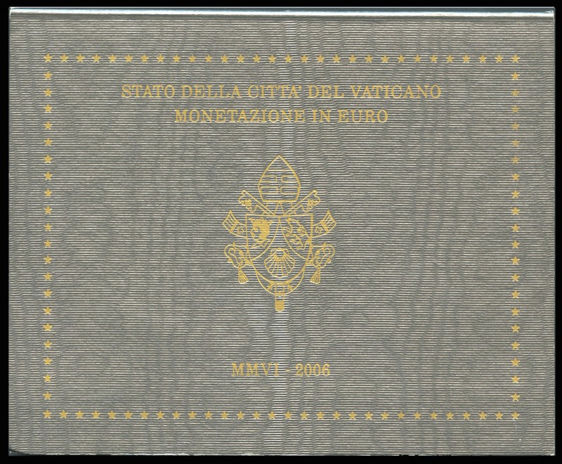 Vaticano. 2006. (Km-MS113). Serie de 8 valores de euro. SC. Est...80,00.