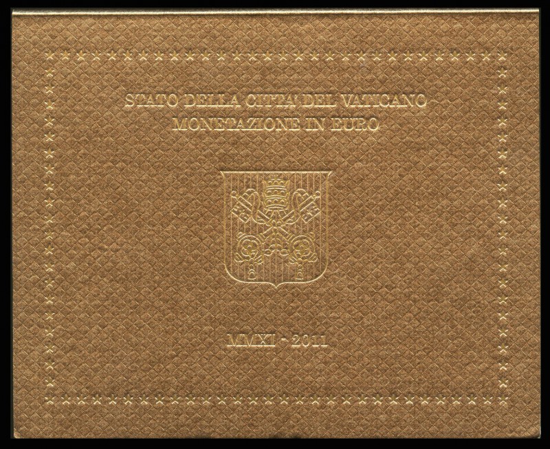 Vaticano. 2011. (Km-MS118). Serie de 8 valores de euro. SC. Est...45,00.