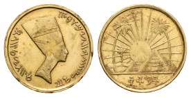 Egipto. Medalla. 1434 H (2013). Au. 1,11 g. Rayas. MBC+. Est...40,00.