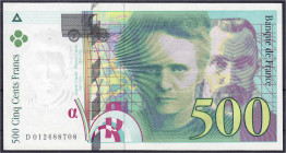 Banknoten

Ausland

Frankreich

500 Francs 1994. I. Pick 160.