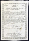 Banknoten

Ausland

Italien-Neapel

Kreditschein der Banco delle due Sicilie 1808. Cassa de Privati Argento. III, kl. Einrisse