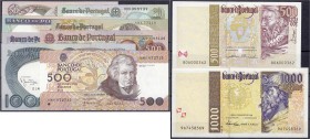 Banknoten

Ausland

Portugal

10 verschiedene Scheine zu 20 bis 1000 Escudos 1964 - 2000. meist I. Pick 168, 169b, 174b, 175b, 176b, 177, 178b, ...