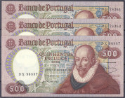 Banknoten

Ausland

Portugal

3x 500 Escudos 4.10.1979. I. Pick 177.