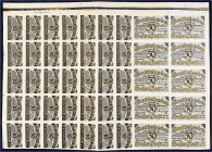 Banknoten

Deutsches Notgeld und KGL

Ballenstedt (Harz)

Stadt, Teilbogen zu 35x 10 und 10 X 50 Pfg. 28.9.1920. III, kl. Einrisse und gefaltet....