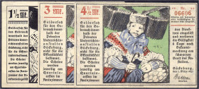 Banknoten

Deutsches Notgeld und KGL

Bückeburg (Niedersachsen)

Private Unterrichtsanstalten, 1 1/2, 3 und 4 1/2 Mark 1.3.1921. Alle mit KN, oh...