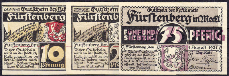 Banknoten

Deutsches Notgeld und KGL

Fürstenberg

Stadt, 3 Fehldrucke zu ...