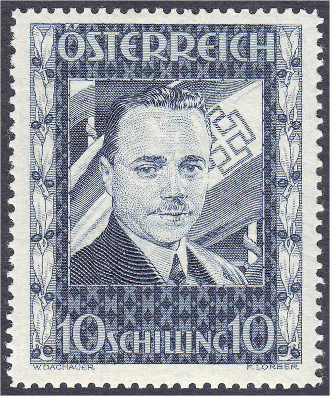 Briefmarken

Ausland

Österreich

10 Schilling Dollfuß 1936, postfrische E...