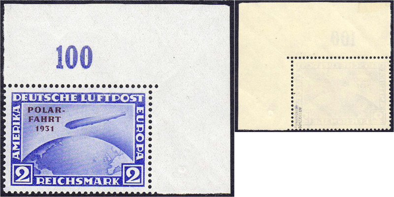 Briefmarken

Deutschland

Deutsches Reich

2 RM Polarfahrt 1931, postfrisc...