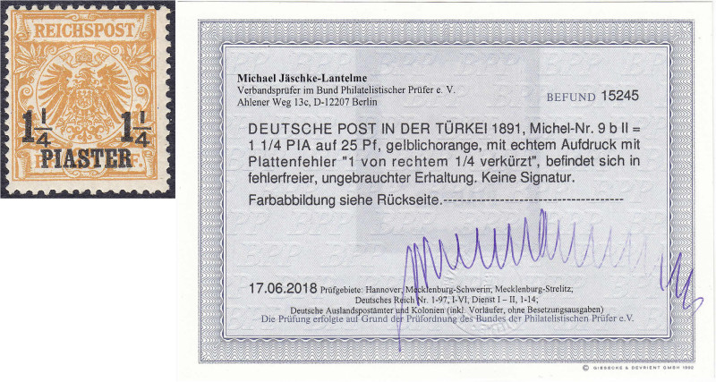 Briefmarken

Deutschland

Deutsche Kolonien

Deutsche Auslandspostämter Tü...