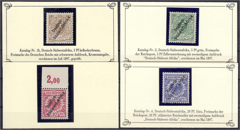 Briefmarken

Deutschland

Deutsche Kolonien

Deutsch-Südwestafrika

3 Pf...