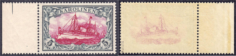 Briefmarken

Deutschland

Deutsche Kolonien

Karolinen

5 M. Freimarke 1...