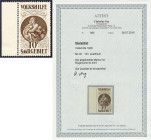 Briefmarken

Deutschland

Deutsche Kolonien

Deutsche Abstimmungsgebiete, Saargebiet

10 Fr. Volkshilfe 1928, postfrische Luxuserhaltung. Foto...