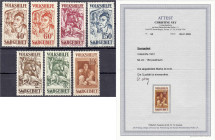 Briefmarken

Deutschland

Deutsche Kolonien

Deutsche Abstimmungsgebiete, Saargebiet

Volkshilfe (Gemälde III) 1931, kompletter Satz in postfr...