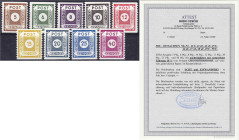 Briefmarken

Deutschland

Alliierte Besetzung (Sowjetische Zone)

Ost-Sachsen

5 Pf. - 40 Pf. Freimarken (Großröhrsdorf) 1945, kompletter Satz...