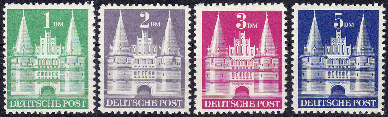 Briefmarken

Deutschland

Alliierte Besetzung (Amerikanische u. Brit. Zone)...