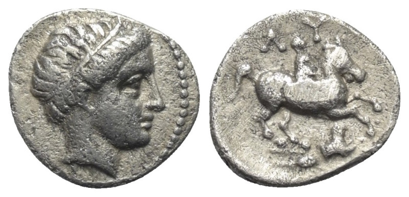 Königreich Thrakien. Lysimachos (306 - 281 v. Chr.).

 1/5 Tetradrachme (Silbe...