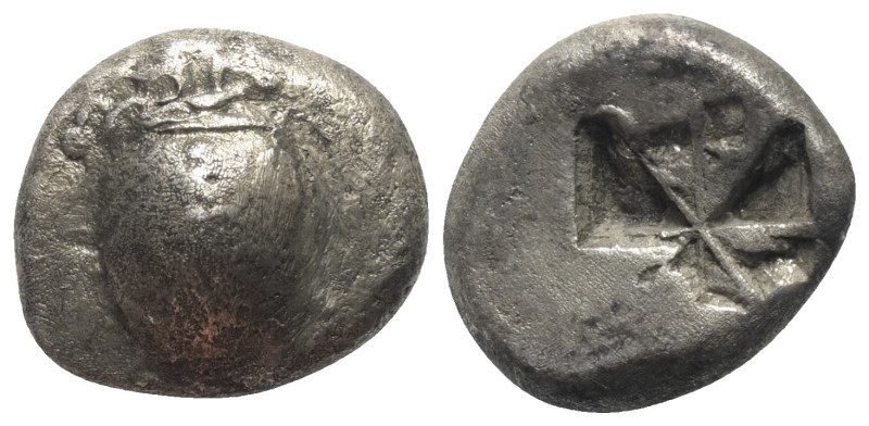 Inseln vor Attika. Aigina.

 Stater (Silber). Ca. 525 - 475 v. Chr.
Vs: Seesc...