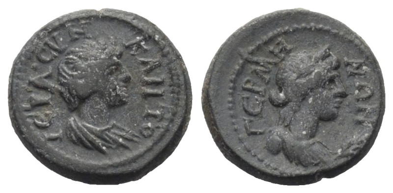 Mysien. Germe. Pseudo-autonome Prägung.

 Bronze. 2. Jhdt. n. Chr.
Vs: Drapie...