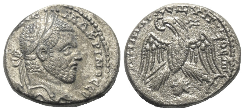 Seleukis und Pierien. Emesa. Macrinus (217 - 218 n. Chr.).

 Tetradrachme (Bil...