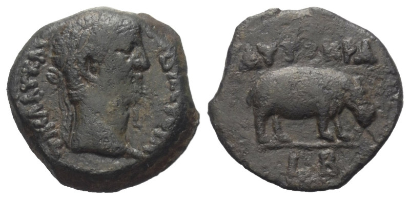 Ägypten. Alexandria. Claudius (41 - 54 n. Chr.).

 Bronze. 41 / 42 n. Chr. (Ja...