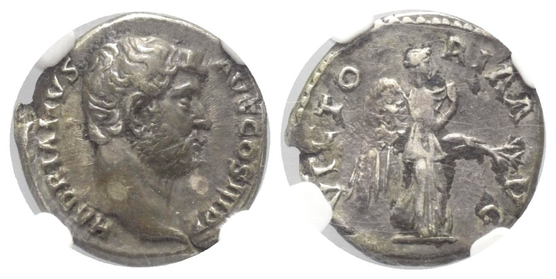 Hadrianus (117 - 138 n. Chr.).

 Denar (Silber). 134 - 138 n. Chr. Rom.
NGC V...