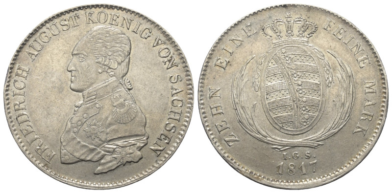 Sachsen - Albertiner (ab 1485). Königreich (ab 1806). Friedrich August I. (1806 ...