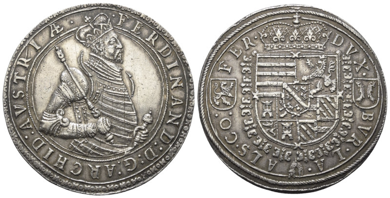 Habsburger bis 1806. Erzherzog Ferdinand II. (1564 - 1595).

 Doppeltaler (Sil...