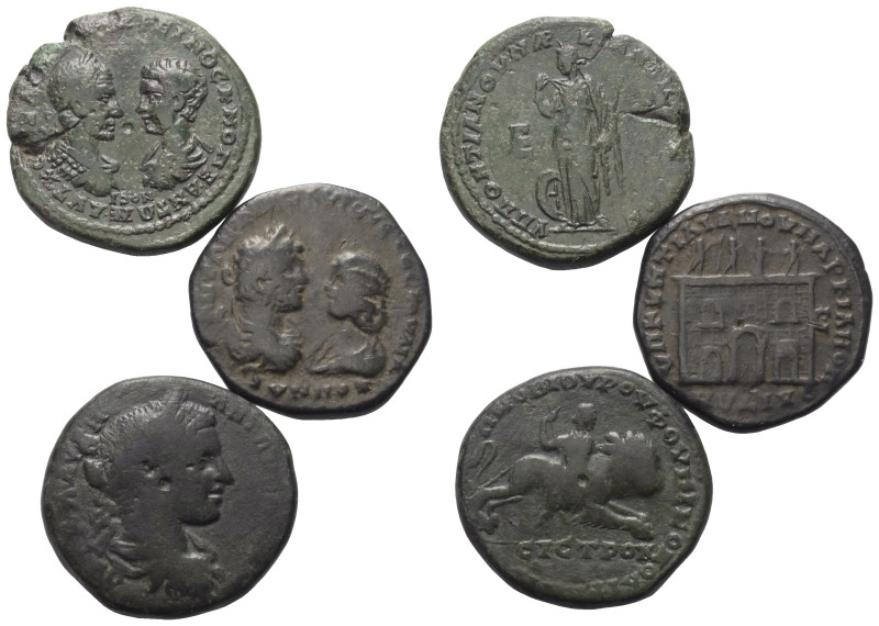 Provinzialrömische Münzen - Lots.


Moesia Inferior.

Lot (3 Stück): Bronze...