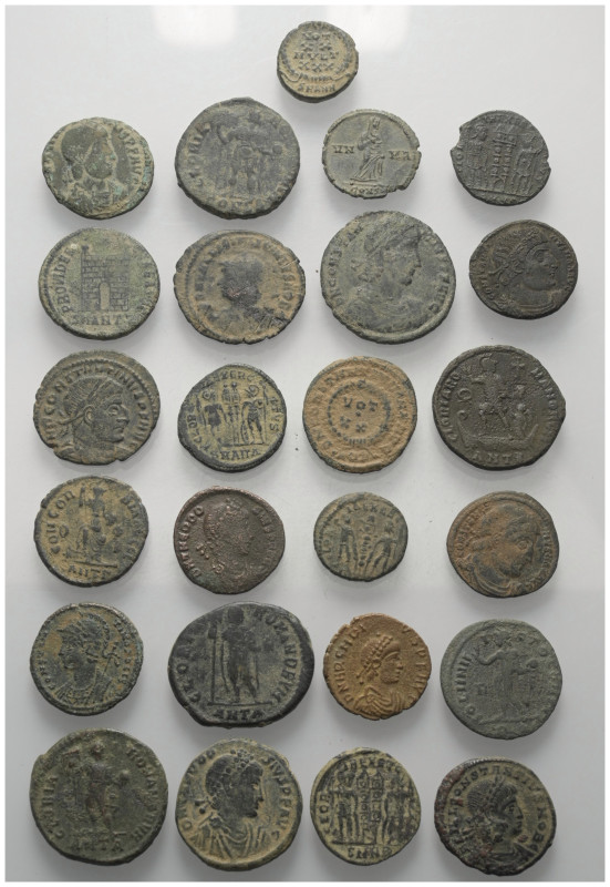 Römische Münzen - Lots. Kaiserzeit.


Lot (25 Stück, Bronze): Kleinbronzen au...