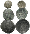 Mittelalter - Lots.


Bulgarien. Zarenreich. 
Konstantin Asen (1257 - 1277).

Lot (3 Stück, Kupfer): Kupfermünze - schüsselförmig. Trnovo Typ B....