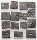 Mittelalter - Lots.


Bulgarien, Zarenreich.
Zeit von Ivan Schischman (1371 - 1395).

Lot (15 Stück): Kleine Kupfermünzen.
Vs: Kreuz.

Zusamm...