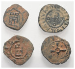 Mittelalter - Lots.


Kreuzfahrer. Tripolis - Grafschaft.

Lot (4 Stück, Kupfer): Denare von Bohemund V. (1233 - 1251).

Sehr schön.

Verkauf...