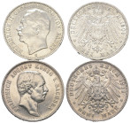 Deutschland - Lots.


Deutschland nach 1871.

Baden. Friedrich II. (1907 - 1918).
Sachsen. Friedrich August III. (1904 - 1918).

Lot (2 Stück,...